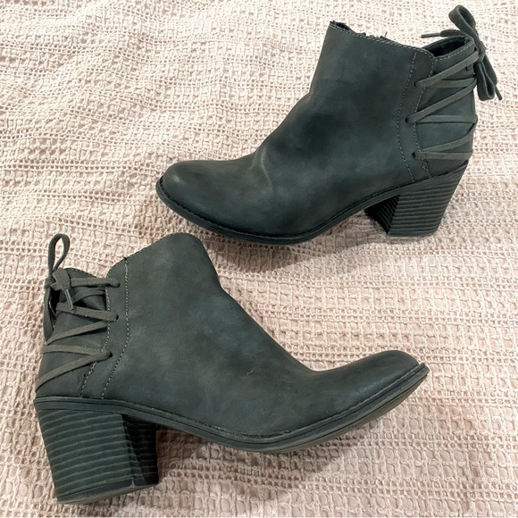 ROXY Vegan Leather Ankle Boots - Picture 1 of 4